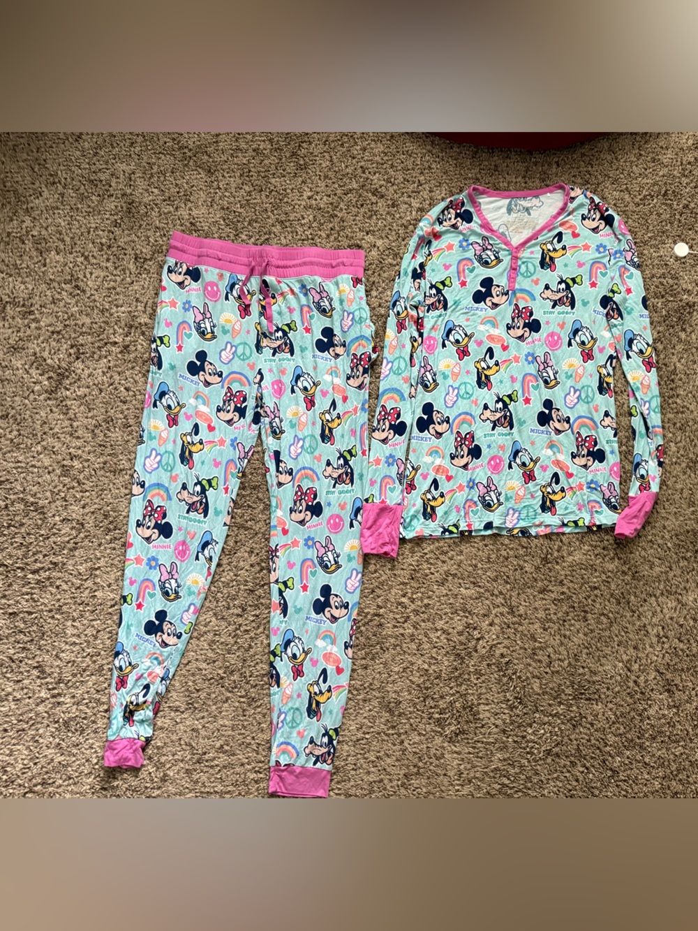 Little sleepies Disney Pajama set